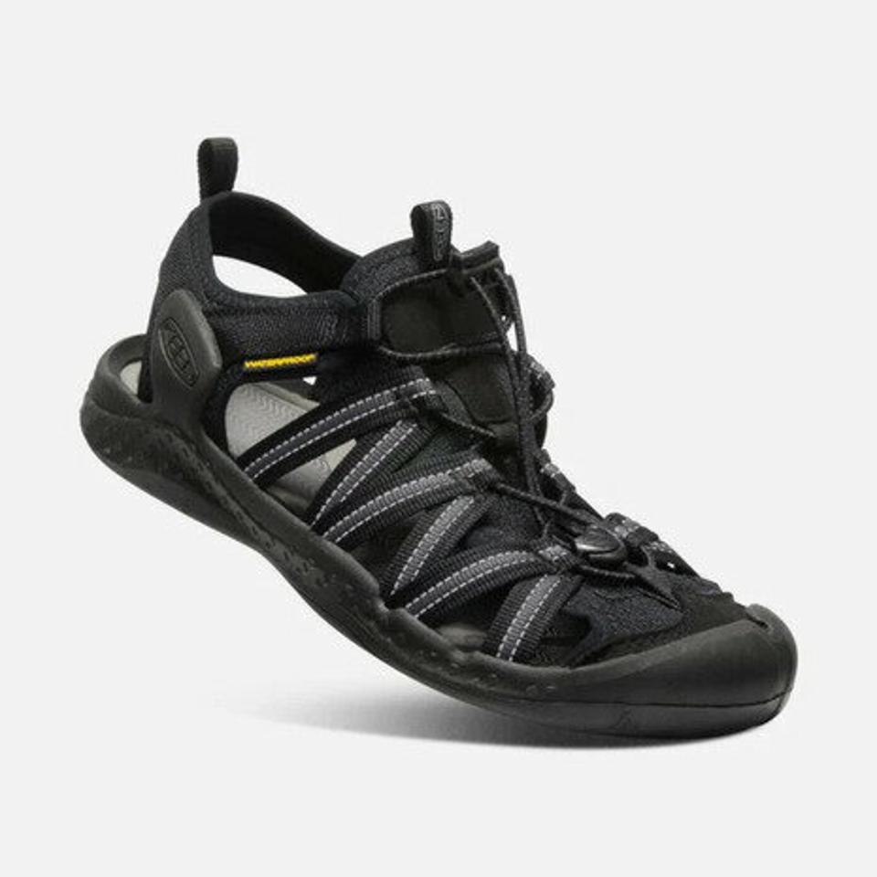【4/10限定！エントリーで最大100％ポイントバック】キーン（KEEN）（メンズ）ストラップサンダル ドリフト クリーク エイチツー 1026122 ブラック 黒 Black シューズ 靴 アウトドア スポーツ