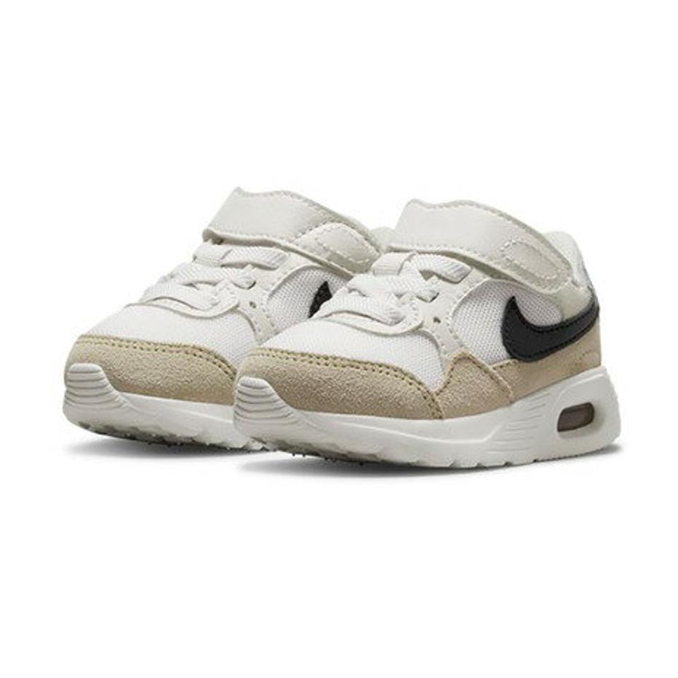 ナイキ（NIKE）（キッズ）エアマックス AIR MAX SC TDV ファントム ブラック ベージュ CZ5361-010 ベビー スニーカー 子供靴 マジックテープ