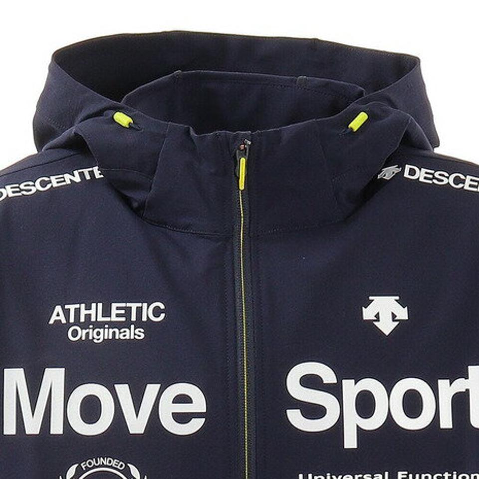 デサント(DESCENTE) ジャージ クロス エアリー フルジップパーカー DMMRJF12 NV (メンズ)