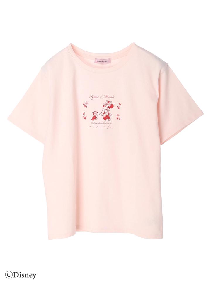 Minnie&Figaro/Tシャツ