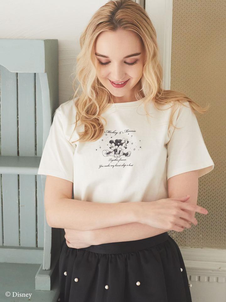 Mickey&Minnie/Tシャツ
