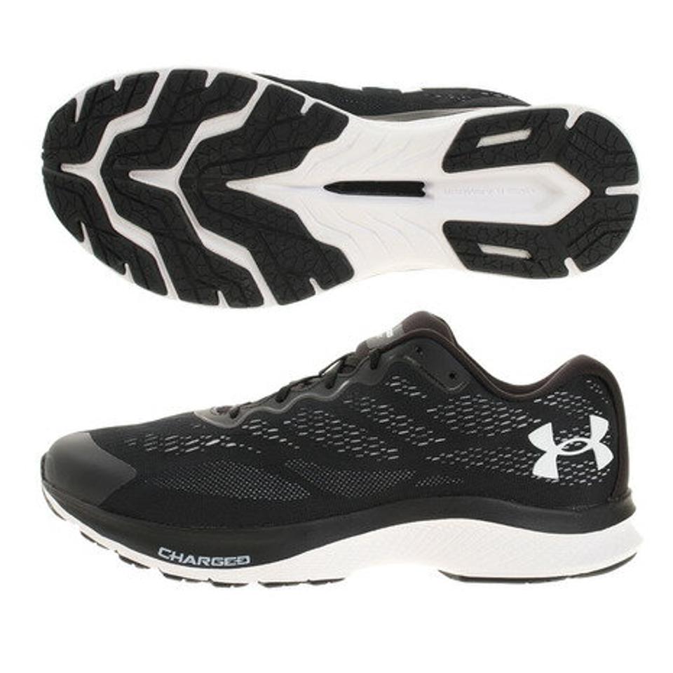 アンダーアーマー（UNDER ARMOUR） ランニングシューズ ジョギングシューズ Charged Bandit 6 4E 3024722 001 ブラック マラソン （メンズ）