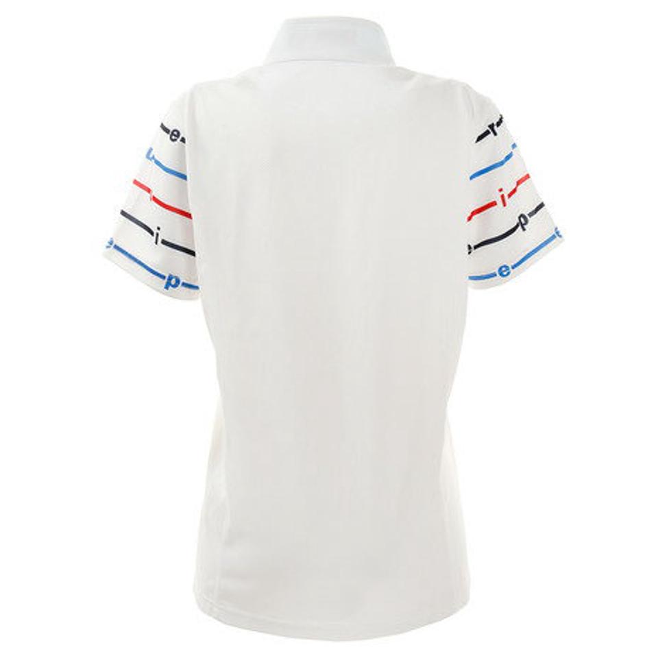 エピキュール(epicure) ゴルフウエア レディース 袖ボーダージップアップシャツ 152-22340-004 (レディース)