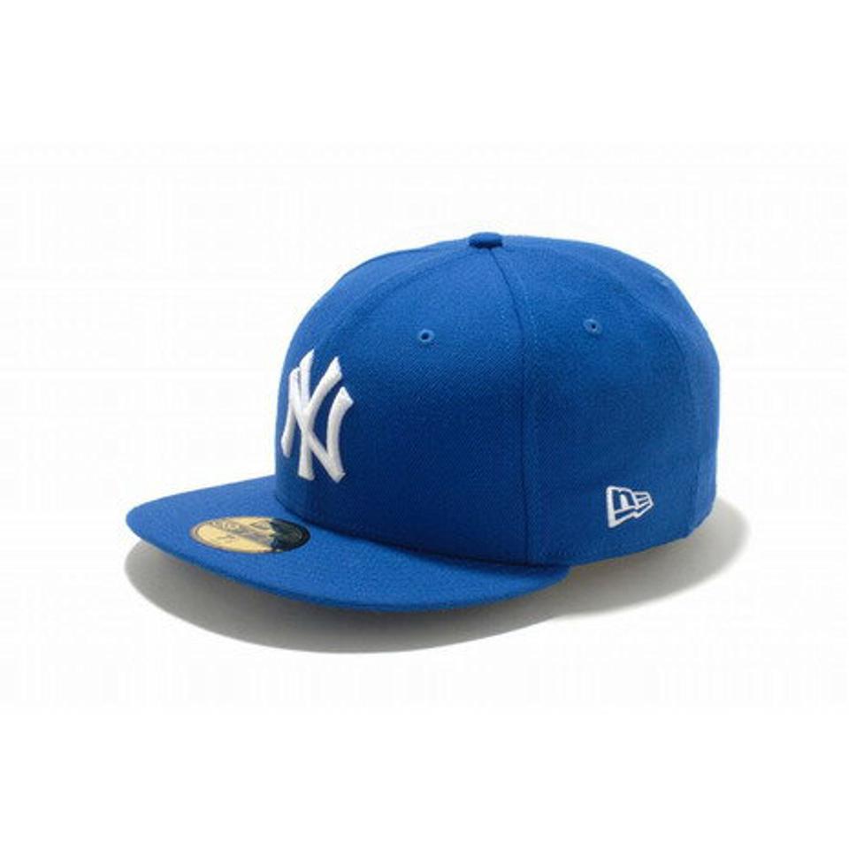ニューエラ（NEW ERA） 帽子 キャップ 5950 MLB ニューヨーク・ヤンキース ブライトロイヤル×ホワイト 11308560 日よけ （メンズ）