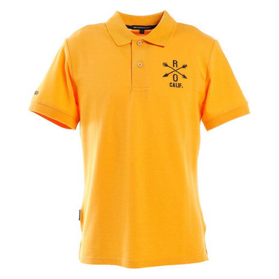 ROSASEN ゴルフウェア ポロシャツ メンズ ベアカノコシャツ 半袖044-22241-035 (メンズ)