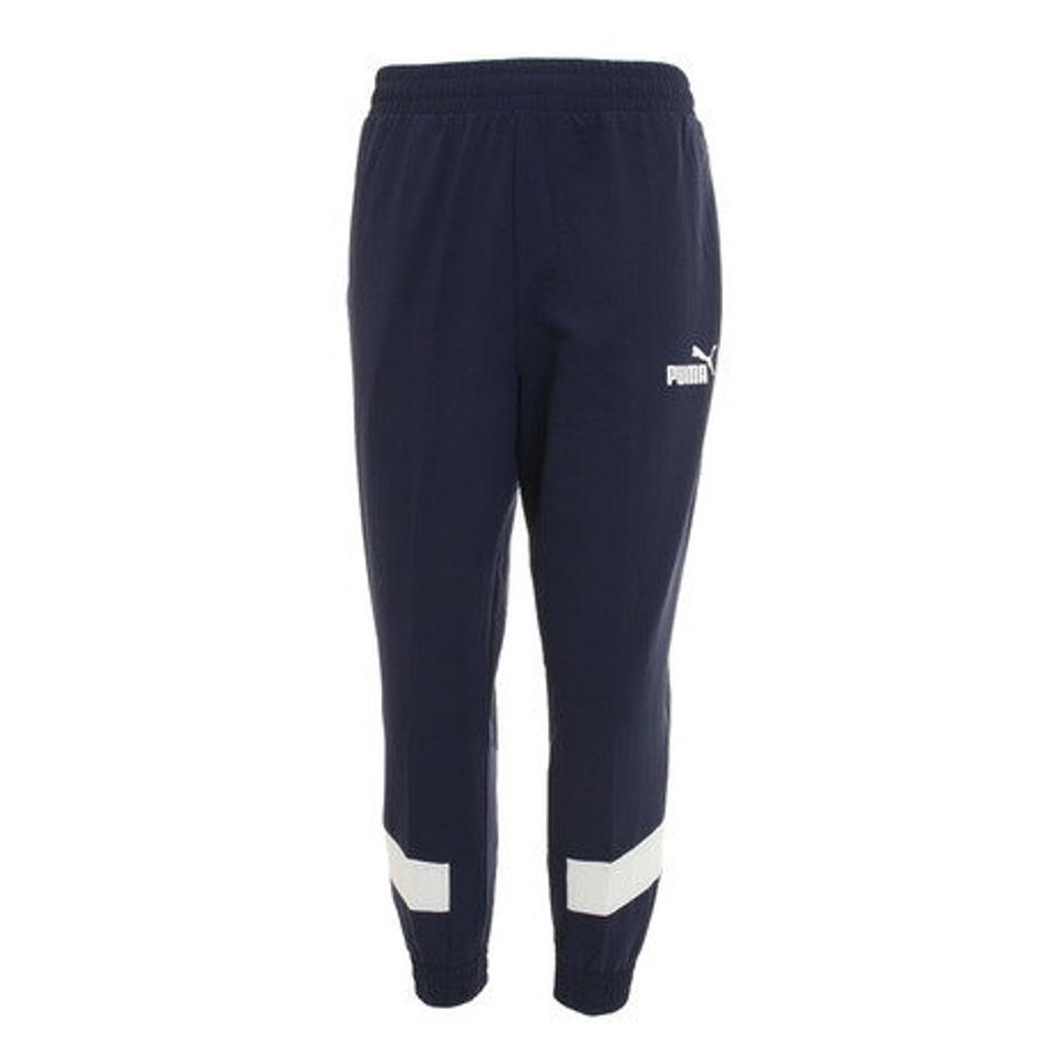 プーマ（PUMA）（メンズ）ウーブンメッシュラインドパンツ 586082-03 NVY