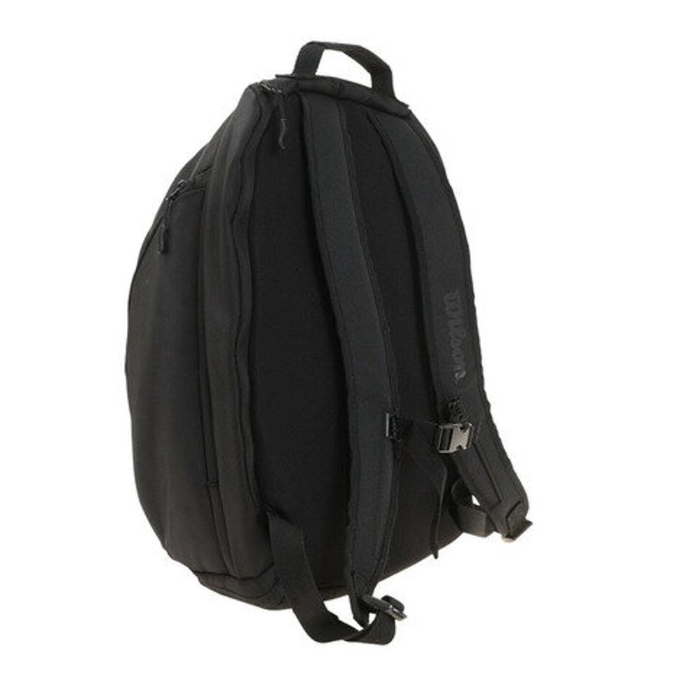 ウイルソン（Wilson）（メンズ、レディース、キッズ）テニス リュック バッグ TEAMJ BACKPACK BLK WR8021701001
