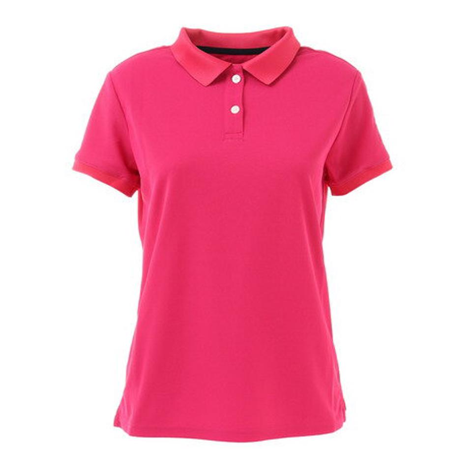 ビバハート(VIVA HEART) ゴルフウェア LPEカノコ半袖ポロシャツ アームカバー付き 012-23841-074 (レディース)