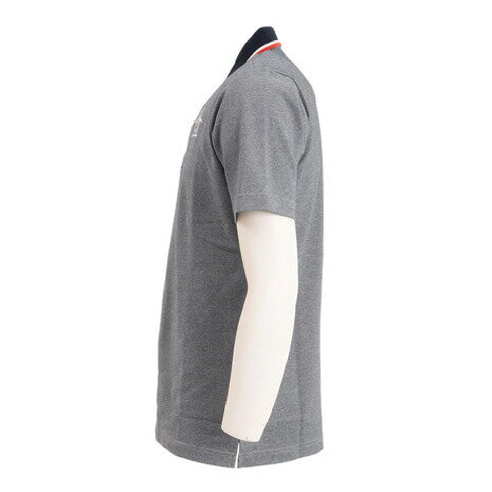 【2/5 24h限定 エントリー&対象4店舗買い回りで最大P10倍!】マンシングウエア(MUNSING WEAR)(メンズ) ゴルフウェア バーズアイ鹿の子半袖シャツ MGMTJA02CH