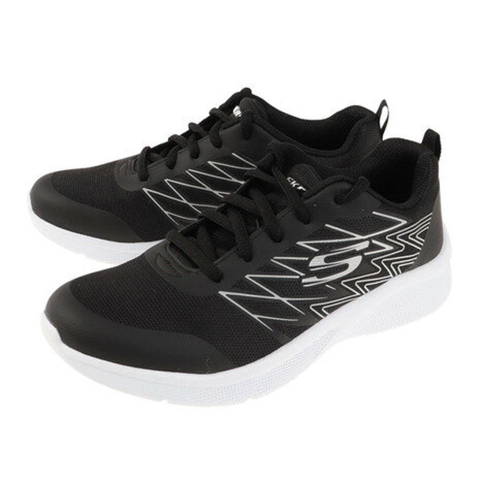 スケッチャーズ（SKECHERS）（キッズ） スニーカー ジュニア 黒 紺 マイクロスペッククイックスプリント MICROSPEC QUICK SPRINT ブラック ネイビー 403769L