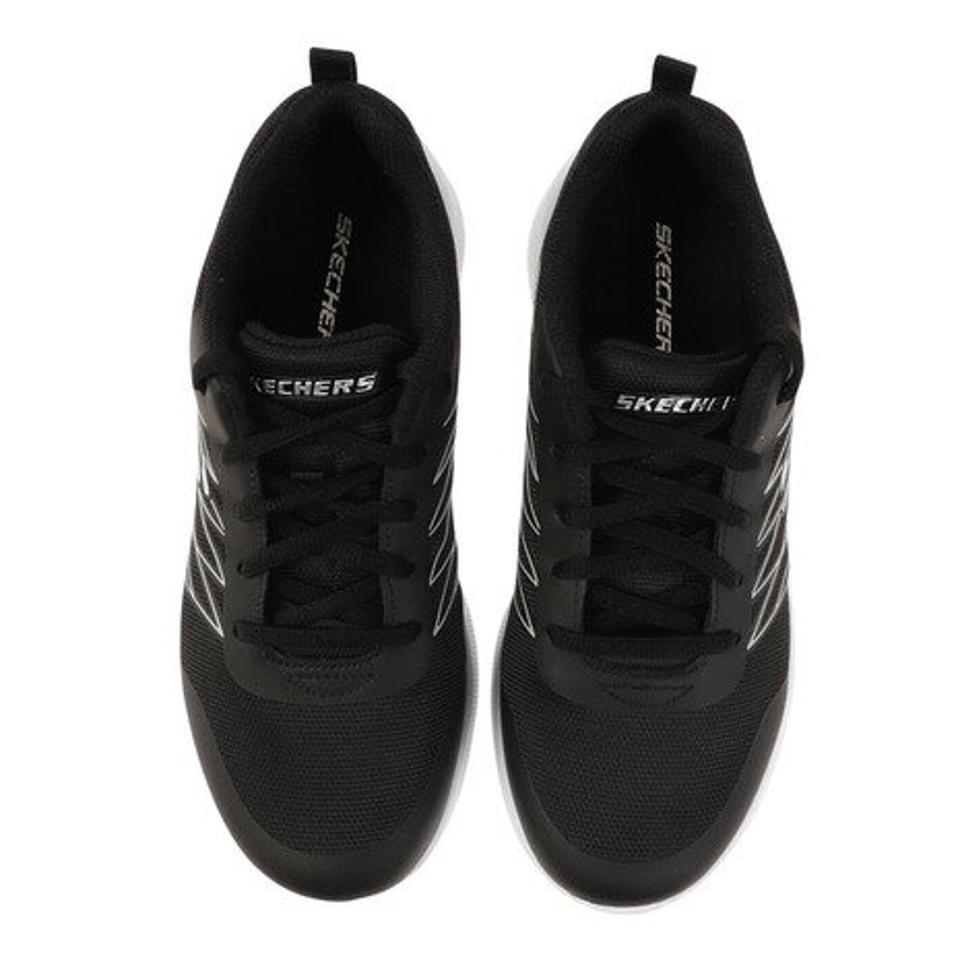 スケッチャーズ（SKECHERS）（キッズ） スニーカー ジュニア 黒 紺 マイクロスペッククイックスプリント MICROSPEC QUICK SPRINT ブラック ネイビー 403769L