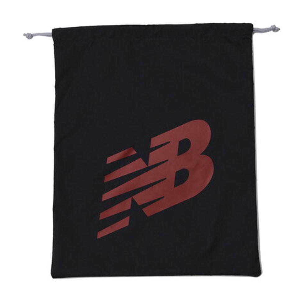 ニューバランス（new balance）（メンズ、レディース、キッズ）ナップザック シューズバッグ 黒 JABP0618RBK