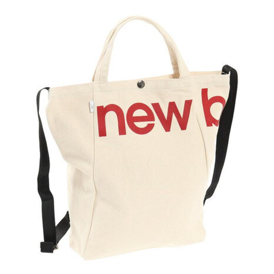【5点以上購入10%OFFクーポン 8/1まで】ニューバランス（new balance） キャンバスバッグ JABL2646WT （メンズ、レディース）