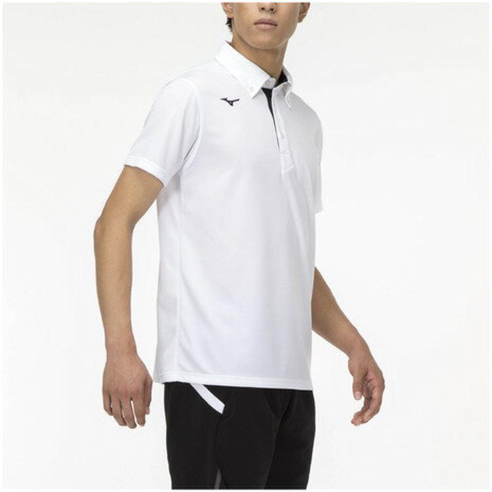 ミズノ（MIZUNO）（メンズ） TL ボタンダウンポロシャツ 32MA2180