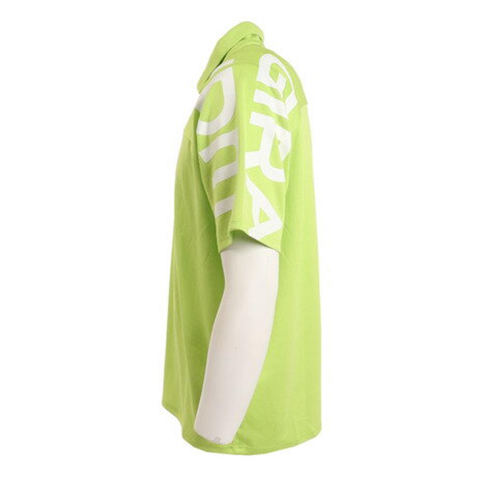 ジローム(GIRAUDM) ドライプラスクール メッシュプリントポロシャツ CT2S3349-TR863-DGSD FGRN (メンズ)