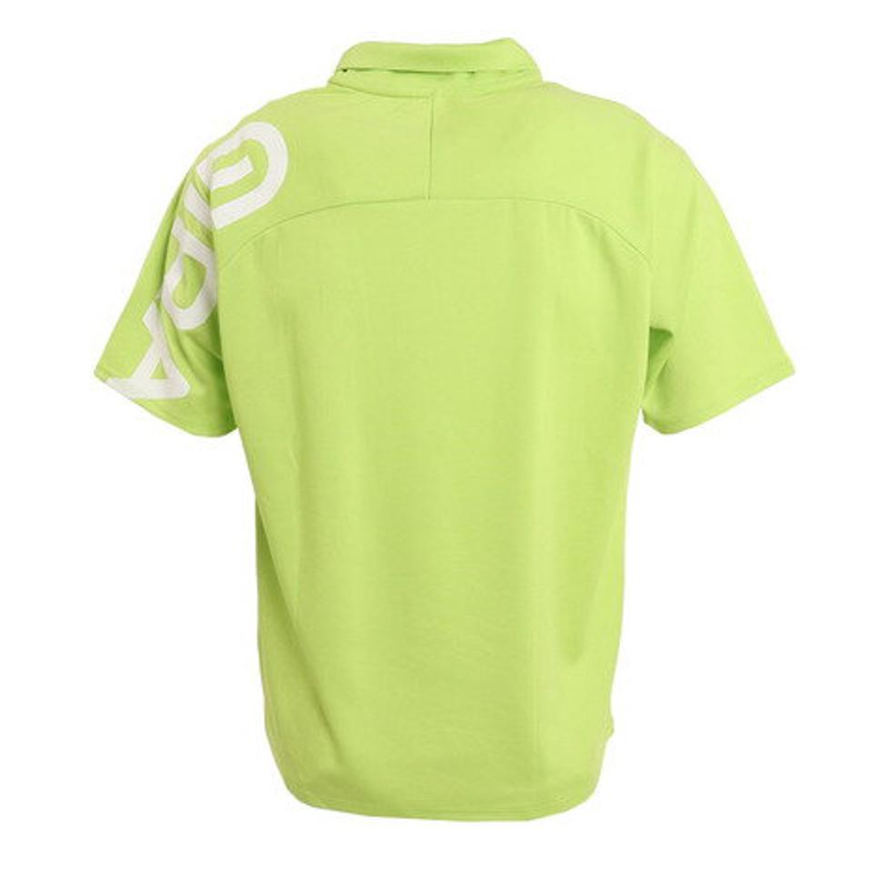 ジローム(GIRAUDM) ドライプラスクール メッシュプリントポロシャツ CT2S3349-TR863-DGSD FGRN (メンズ)