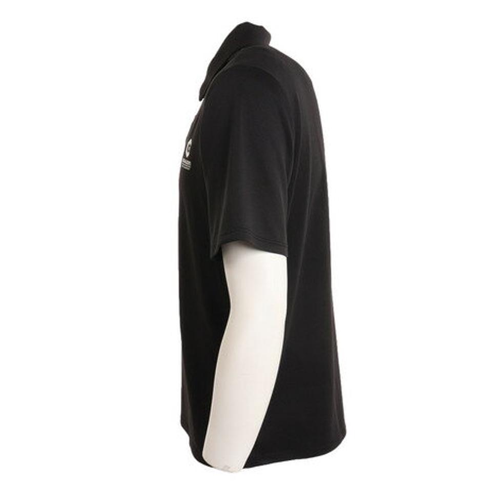 【3/25 24h限定 エントリー&対象3店舗買い回りで最大P10倍!】ジローム(GIRAUDM)(メンズ) ドライ 接触冷感 ドライプラスクール メッシュプリント ポロシャツ CT2S3348-TR863-DGSD