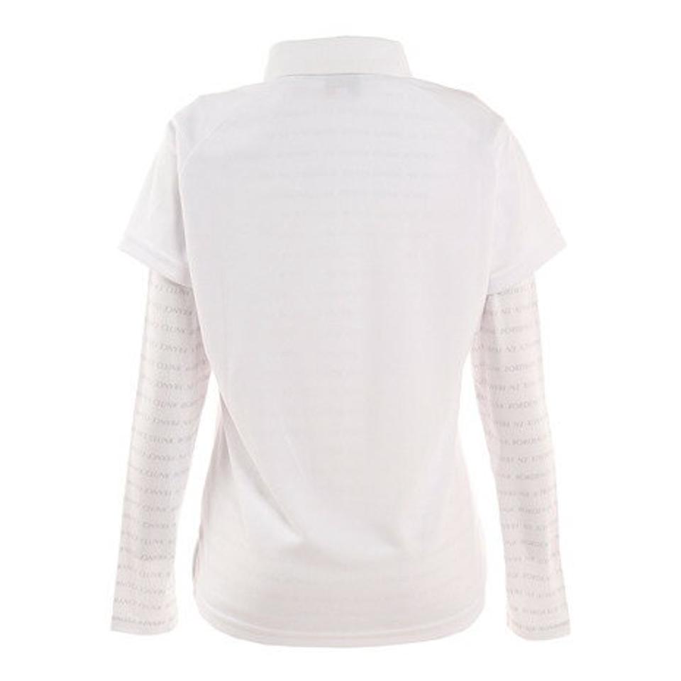 クランク(CLUNK)(レディース)ゴルフウェア 長袖 吸汗 速乾 アンダーセットハイネック ポロシャツ CL5MUG05