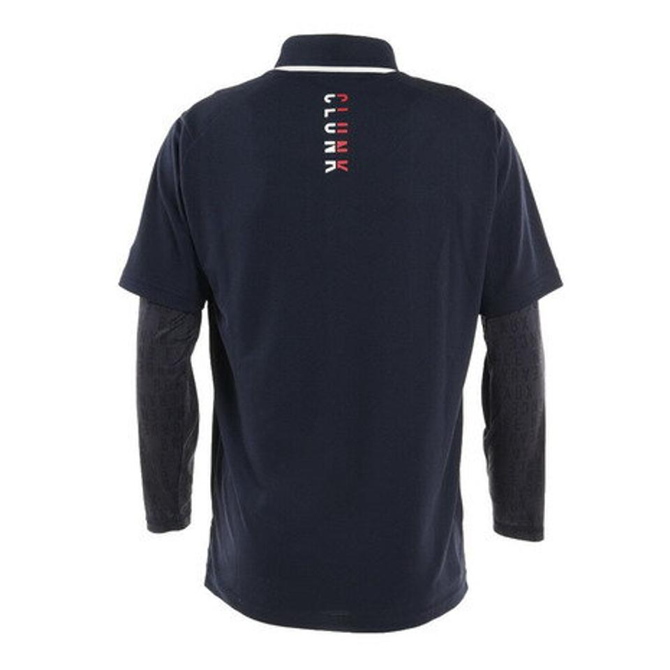 クランク(CLUNK)(メンズ)ゴルフウェア アンダーセットポロシャツ CL5MTG06 NVY