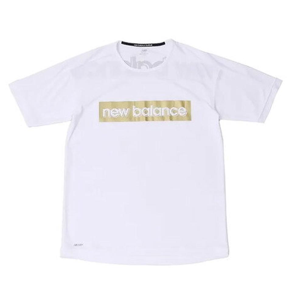 ニューバランス(new balance) サッカーウェア ロゴプラクティスシャツ JMTF2311WT (メンズ、レディース)