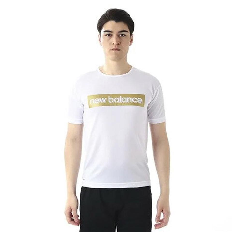 ニューバランス(new balance) サッカーウェア ロゴプラクティスシャツ JMTF2311WT (メンズ、レディース)