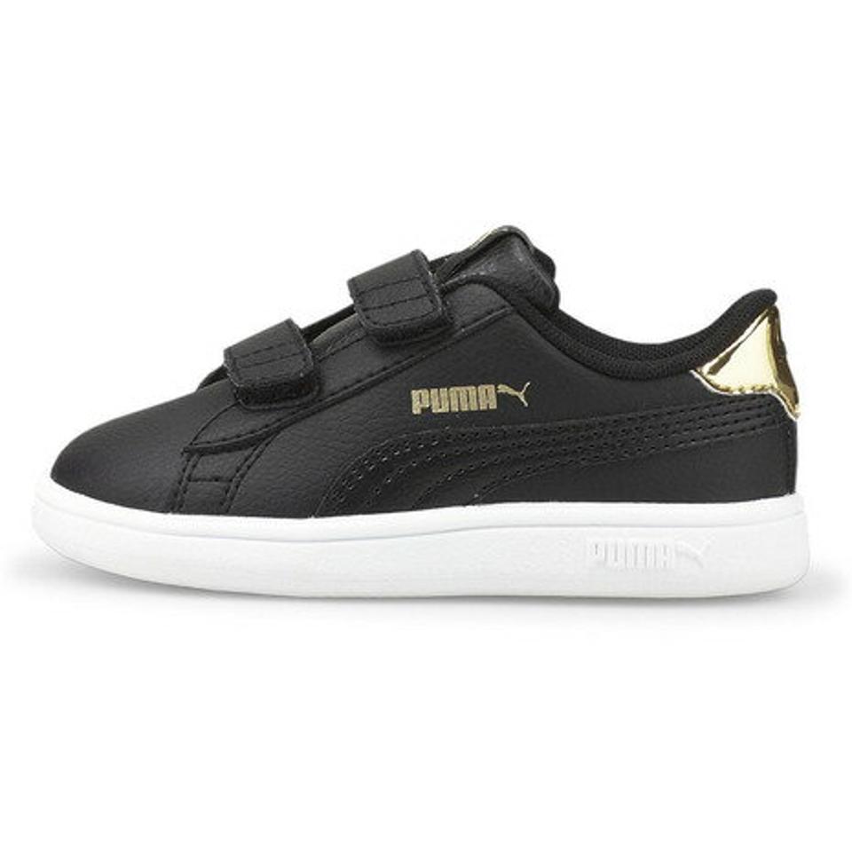 【6/5 24h限定 エントリー＆対象4店舗買い回りで最大P10倍！】プーマ（PUMA）（キッズ）ジュニアスニーカー ガールズ スポーツシューズ プーマスマッシュV2ミラーメタリックV 38376702