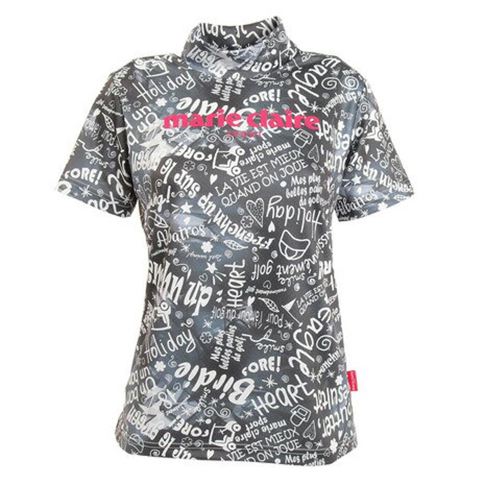 マリ・クレール スポール（marie claire sport） ゴルフウェア モックネックシャツ 712607-BK （レディース）