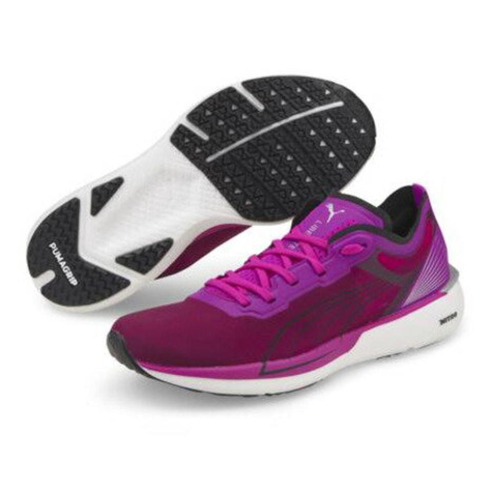 【20%OFFクーポン対象！3/17まで】プーマ（PUMA）（レディース）ランニングシューズ リベレイト ニトロ 紫 パープル 19445812 スニーカー スポーツ