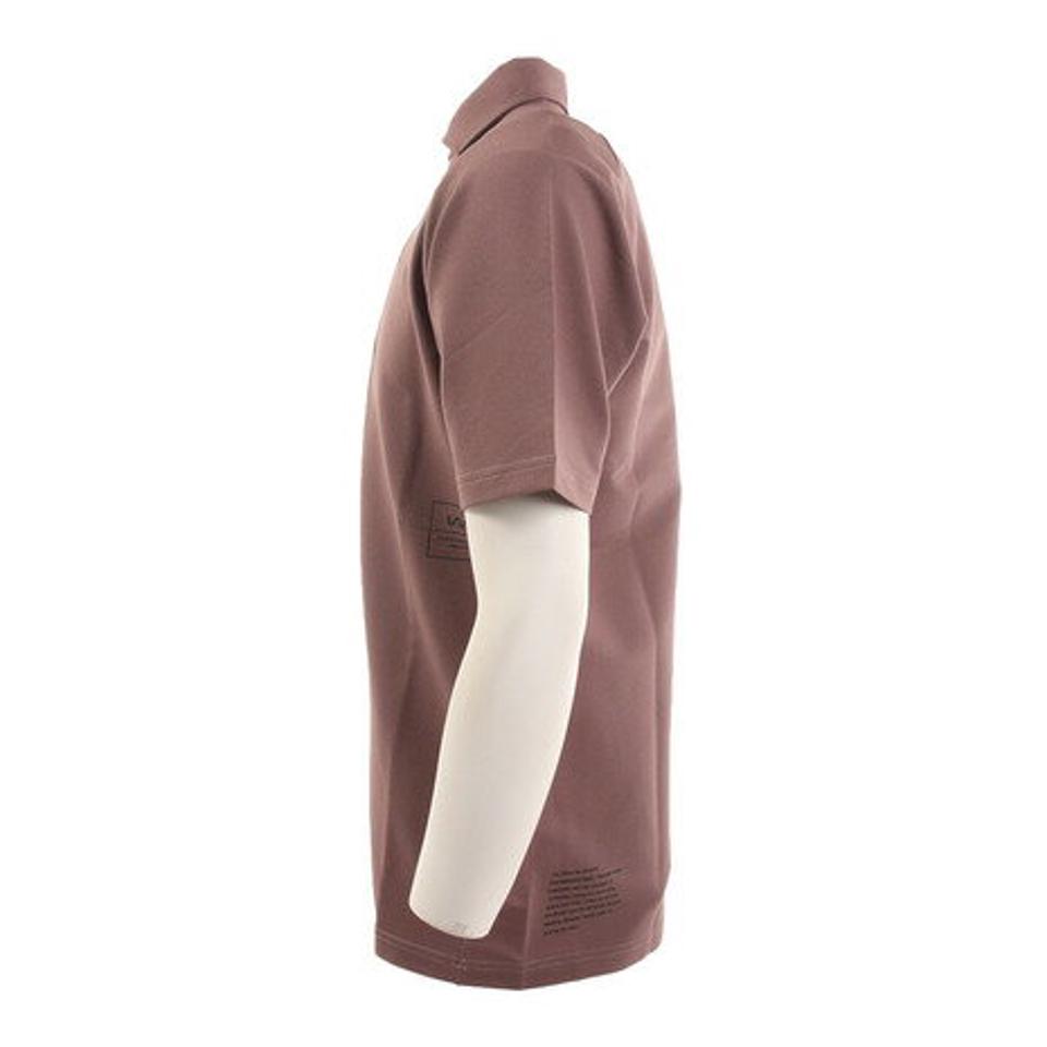 ザ・ワープ・バイ・エネーレ(The Warp By Ennerre)(メンズ)ゴルフウェア 半袖 吸汗 速乾 消臭 グラフィックジップポロシャツ WG5MTG10