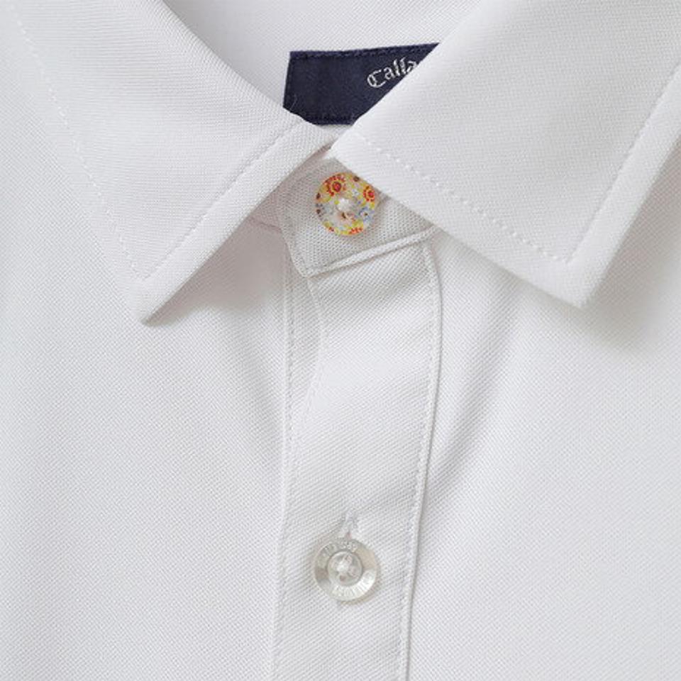 キャロウェイ(CALLAWAY) ゴルフウェア フラワープリントカノコ 半袖シャツ C22134106-1030 (メンズ)