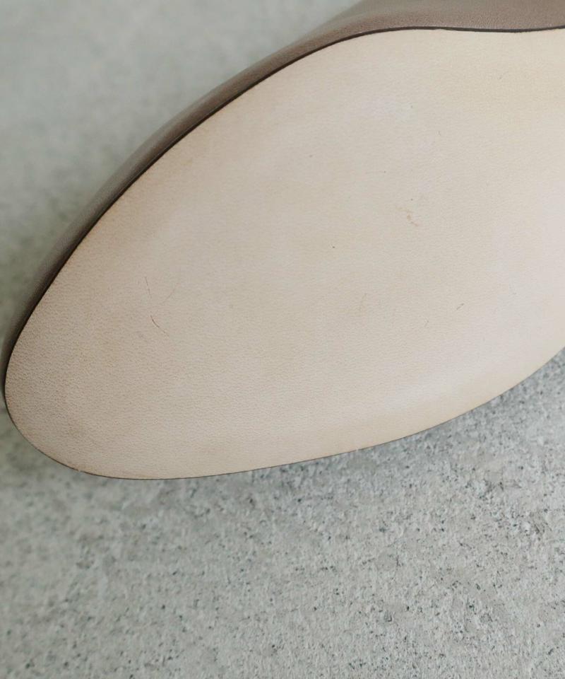 △_Fot wood heel 25_square □(walnut)（note et silence.）