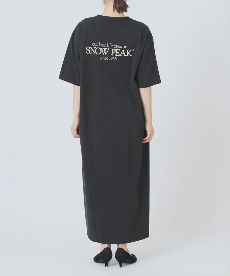 《追加》別注【SNOW PEAK】*RE Classic Logo Printed G.D ワンピース（JOURNAL STANDARD relume）