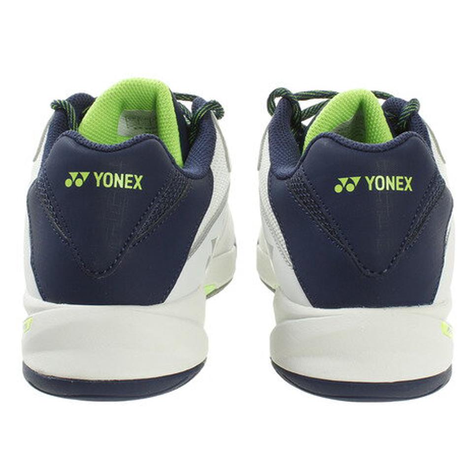 ヨネックス（YONEX） テニスシューズ オムニクレー パワークッション 107D ソフト OC SHT107D-100 （メンズ）