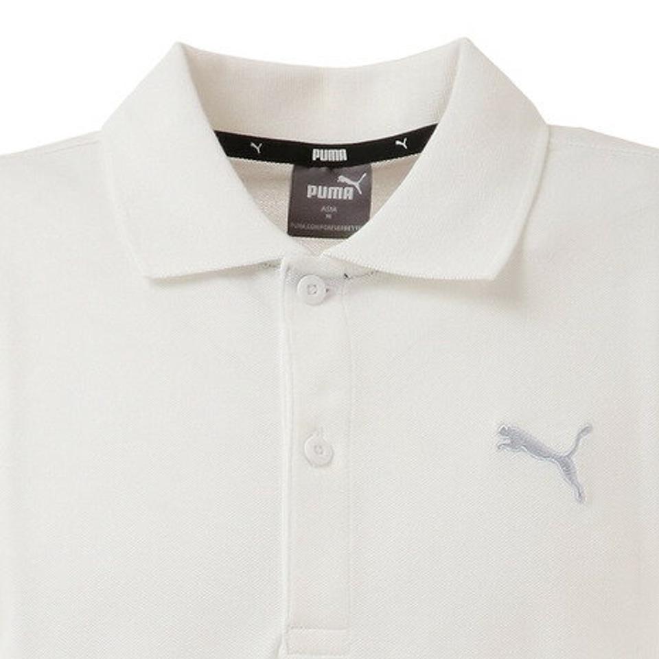 【5/15限定 エントリー&3点以上ご購入でP最大10倍】プーマ(PUMA) ゴルフ ポロシャツ ピケポロシャツ 84671502 WHT-G (メンズ)