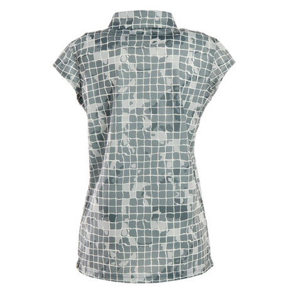 エピキュール(epicure) ゴルフウエア レディース シーサイドチェックキャップスリーブシャツ 152-22443-013 (レディース)