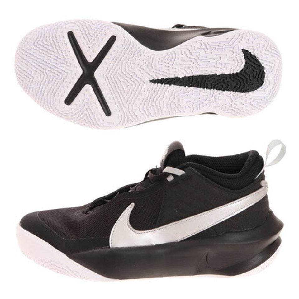 ナイキ（NIKE）（キッズ）ジュニア バスケットシューズ バッシュ チーム ハッスル D 10 GS CW6735-004
