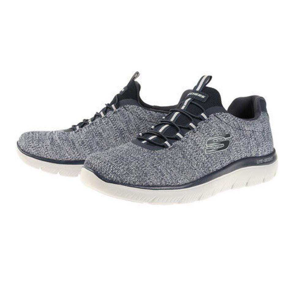 スケッチャーズ（SKECHERS）（メンズ） スニーカー メンズ 黒 紺 サミットフォートン ブラック ネイビー 52813