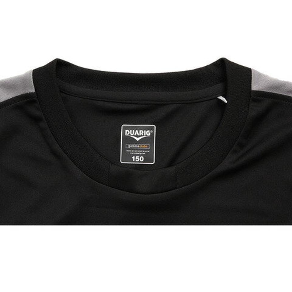 デュアリグ(DUARIG) サッカー ジュニア ウェア キーパーシャツ 742D6KS2882 黒 (キッズ)