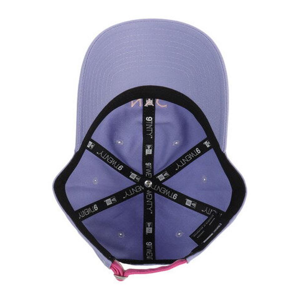 ニューエラ（NEW ERA）（メンズ、レディース）帽子 レディース 9TWENTY コットンツイル NYC 2トーンストラップ キャップ 12654516 大きめ 日よけ