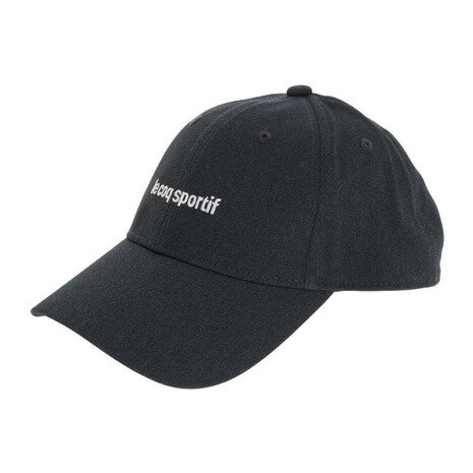 ルコック スポルティフ（Lecoq Sportif） 帽子 デニムキャップ QMCPJC17 BLK ランニングキャップ （レディース）