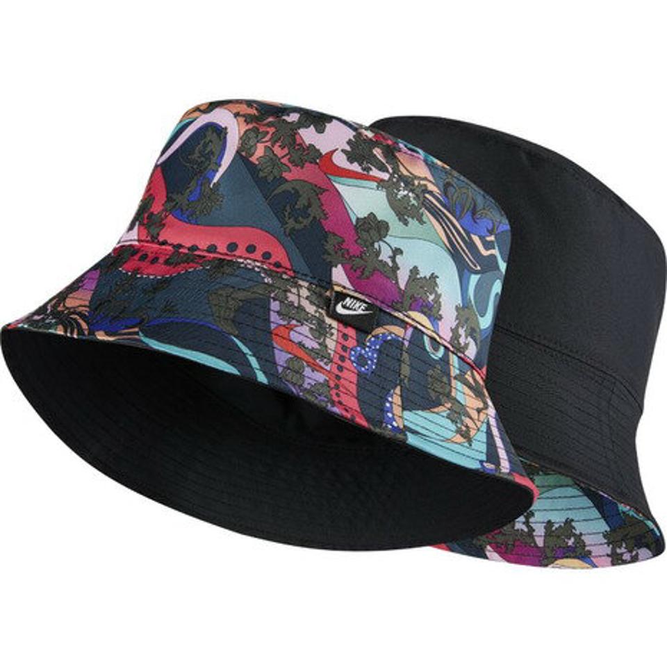 ナイキ（NIKE） 帽子 リバーシブル ハット アイコンクラッシュ バケットハット CW5901-010 日よけ （レディース）