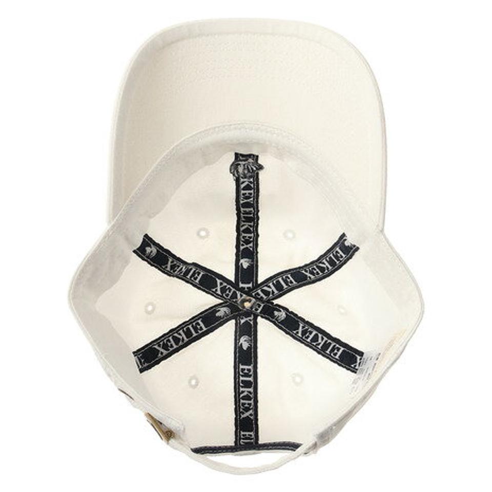 エルケクス（ELKEX） 帽子 レディース キャップ ロゴ ツイルキャップ 898EK0ST6133 WHT 日よけ （レディース）