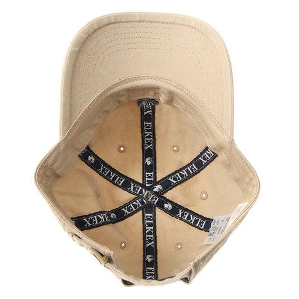 エルケクス（ELKEX） 帽子 レディース キャップ ロゴ ツイルキャップ 898EK0ST6133 BEG 日よけ （レディース）