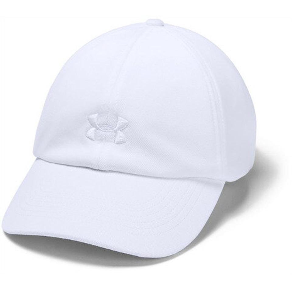 アンダーアーマー（UNDER ARMOUR）（レディース）帽子 レディース キャップ プレイアップ トレーニングキャップ 1351267 WHT/WHT/WHT ACC ランニングキャップ
