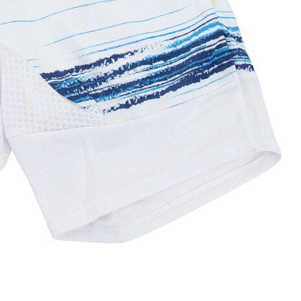 アスレタ（ATHLETA）（キッズ）サッカー ジュニア パンツ ボーダープラクティス パンツ 2333J 白