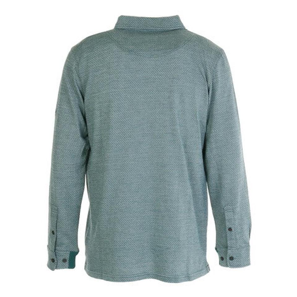 【11/5 24h限定 エントリー＆対象4店舗買い回りで最大P10倍！】エピキュール（epicure）（メンズ）ゴルフウェア 長袖 吸汗 速乾 UVカット TCロングスリーブポロシャツ 151-25910