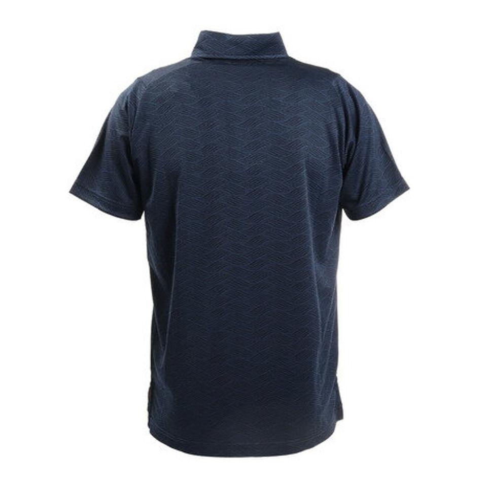 クランク(CLUNK) ゴルフ ポロシャツ ジャガードポロシャツ CL5KTG03 NVY (メンズ)