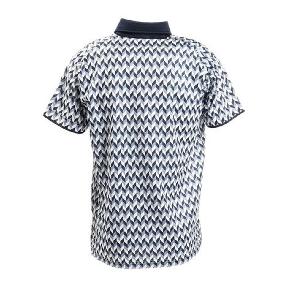 クランク（CLUNK） ゴルフウェア 柄ポロシャツ CL5KTG02 WHT （メンズ）