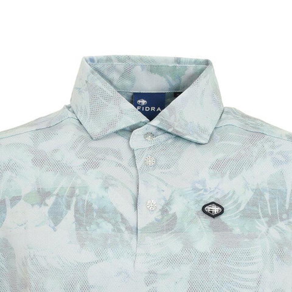 【5/15限定 エントリー＆3点以上ご購入でP最大10倍】フィドラ（FIDRA） ゴルフウェア botanical pt ポロシャツ FD5KTG29 GRN （メンズ）