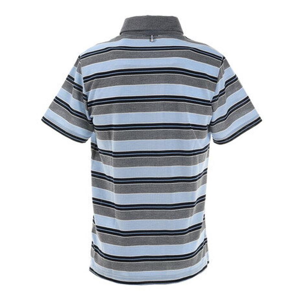 フィドラ(FIDRA) ゴルフ ポロシャツ ストライプ ポロシャツ FD5KTG03 NVY (メンズ)